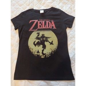 The Legend of Zelda -Majora- Ladies Cut Tee Juniors Size M